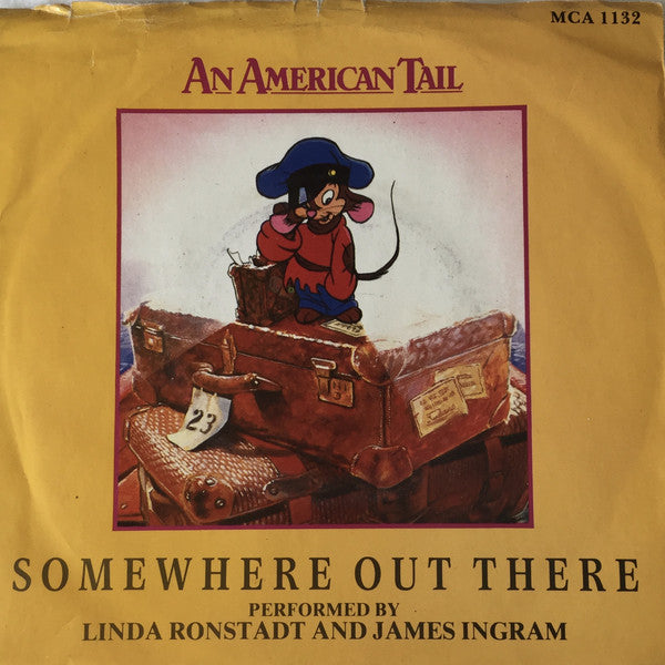 Linda Ronstadt - Somewhere Out There - Used Vinyl Record 7"