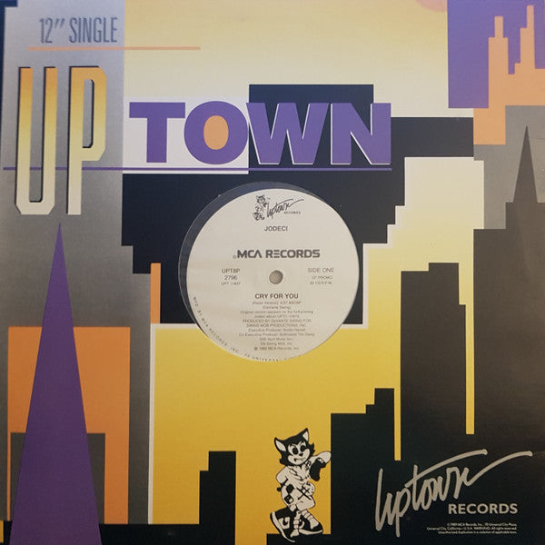 Jodeci - Cry For You - Used Vinyl Record 12"