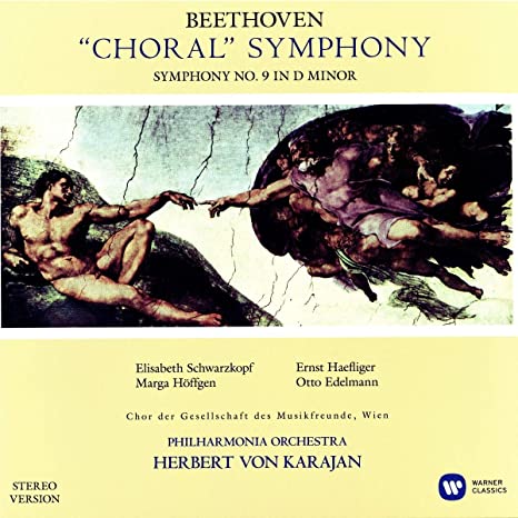 HERBERT VON KARAJAN - BEETHOVEN: CHORAL SYMPHONY - Vinyl Record