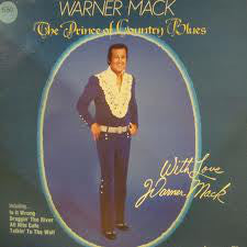 Warner Mack - Prince of Country Blues - Used Vinyl Record