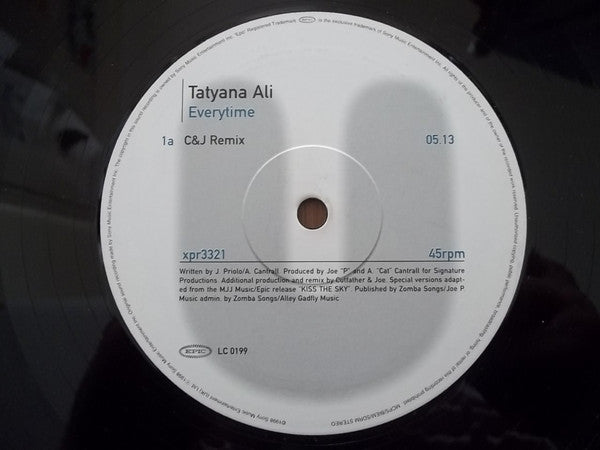 Tatyana Ali - Everytime - Used Vinyl Record 12"
