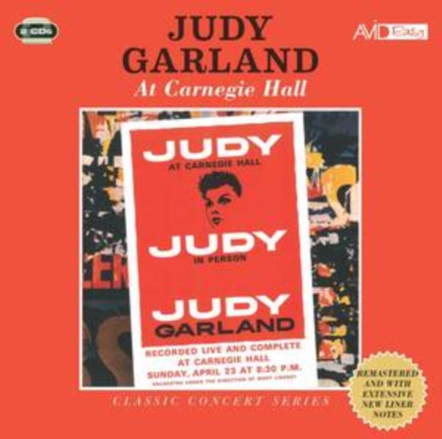 JUDY GARLAND - Classic Concert Series: Judy At Carnegie Hall - Judy In