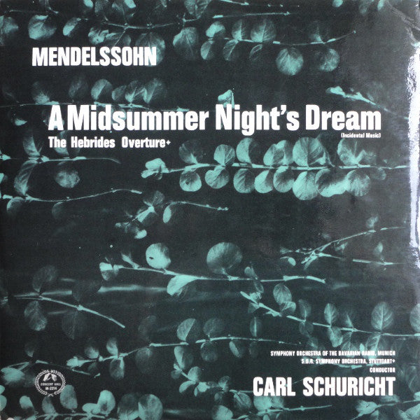 Felix Mendelssohn-Ba - A Midsummer Night's Dream (Incidental Music),