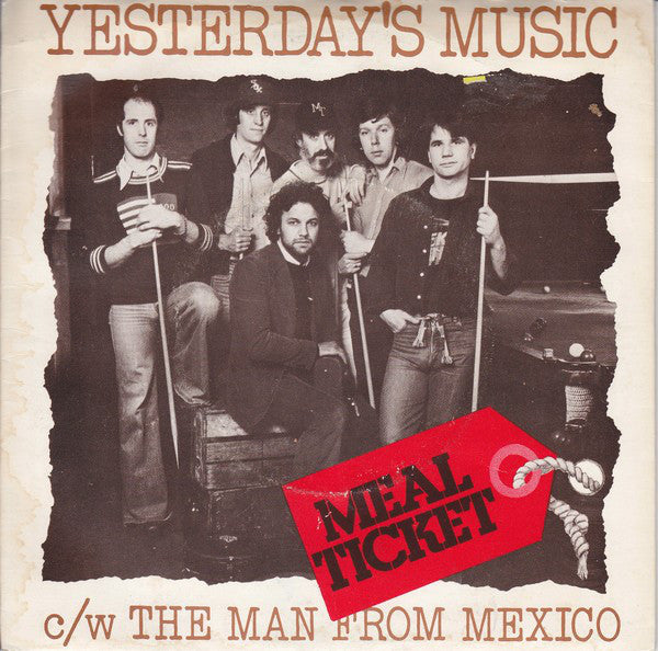 Meal Ticket - Yesterday's Music - Used Vinyl Record 7"