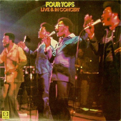 Four Tops - Live & In Concert - Used Vinyl Record
