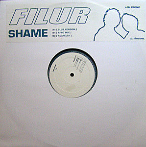 Filur - Shame - Used Vinyl Record 12"