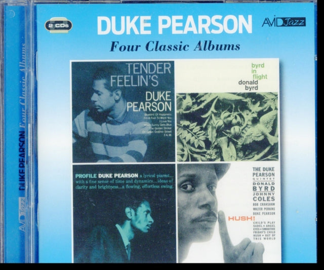 PEARSON - 4 CLASSIC ALBUMS: TENDER FEELIN'S / BYRD IN FLIGHT / PROFILE
