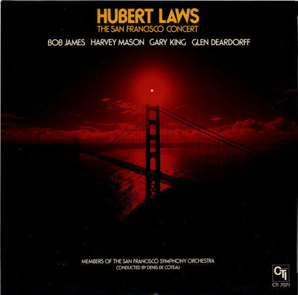 Hubert Laws - San Francisco Concert - Used Vinyl Record