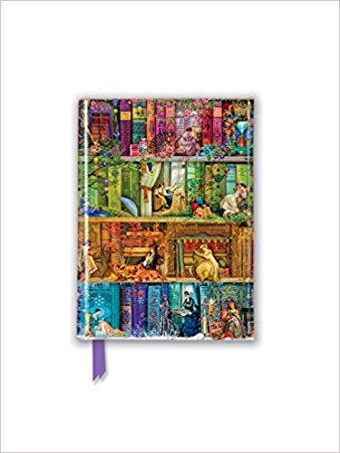 Aimee Stewart: A Stitch in Time Bookshelf (Foiled Pocket Journal) - Ne