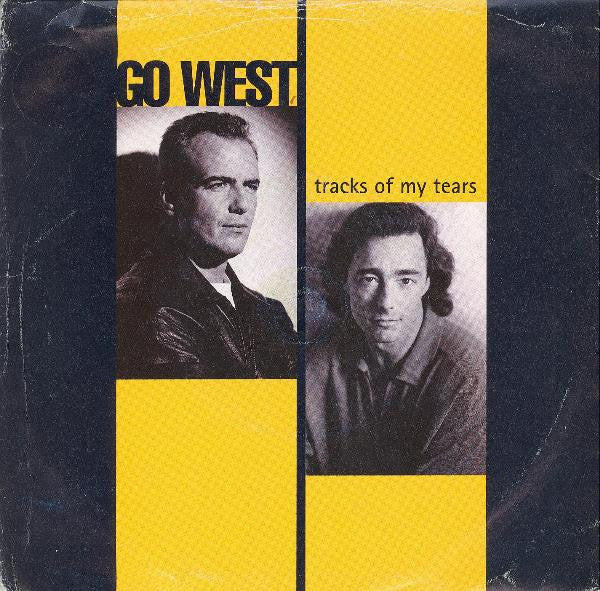 Go West - Tracks Of My Tears - Used Vinyl Record 7"