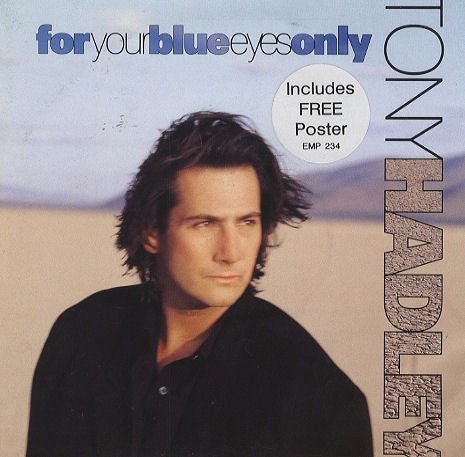 Tony Hadley - For Your Blue Eyes Only - Used Vinyl Record 7"