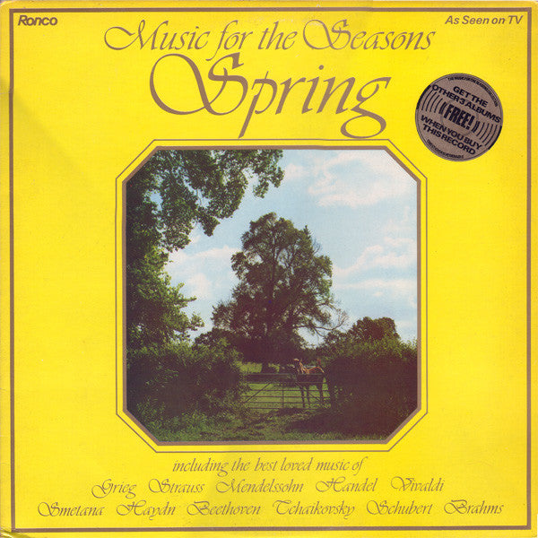 Various - Music For The Seasons - Spring - Used Vinyl Record