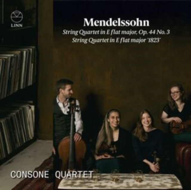 CONSONE QUARTET - MENDELSSOHN STRING QUARTET IN - CD