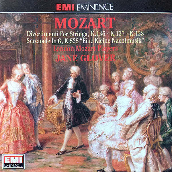 Wolfgang Amadeus Moz - Mozart Divertimenti For Strings - Used CD