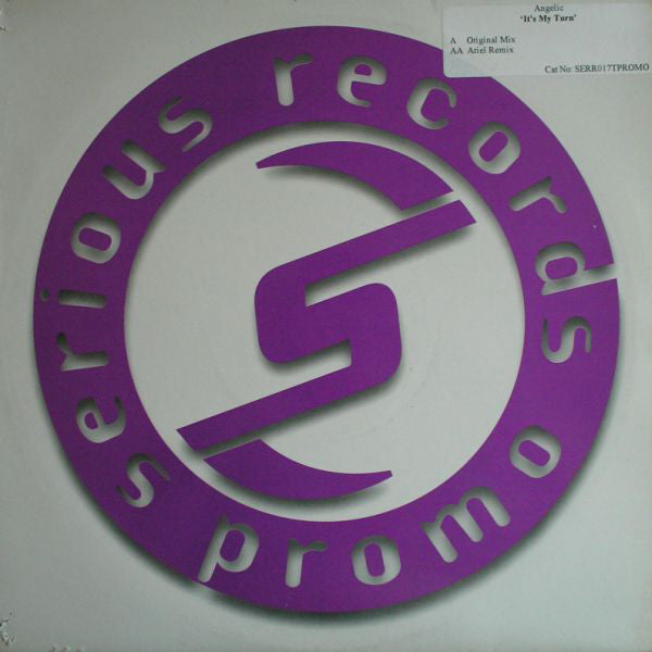 Angelic - It's My Turn - Used Vinyl Record 12"