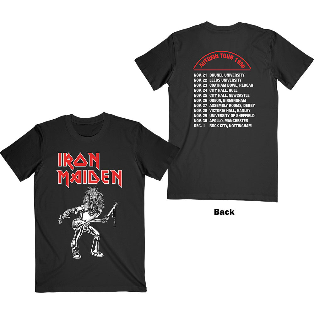 Iron Maiden - tshirt - Unisex - Short Sleeves - Medium