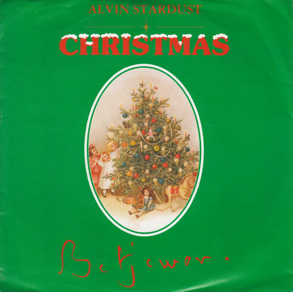Alvin Stardust - Christmas - Used Vinyl Record 7"