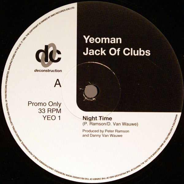 Yeomen - Jack Of Clubs - Used Vinyl Record 12"