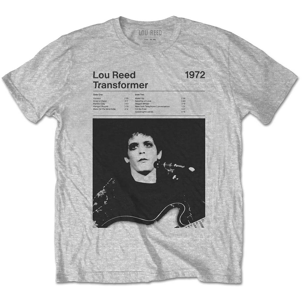 Lou Reed - tshirt - Unisex - Short Sleeves - Large