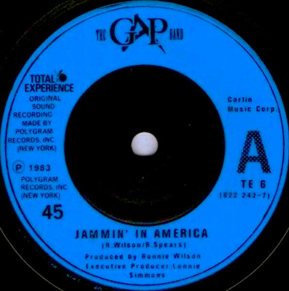 Gap Band - Jammin' In America / Burn Rubber On Me - Used Vinyl Record