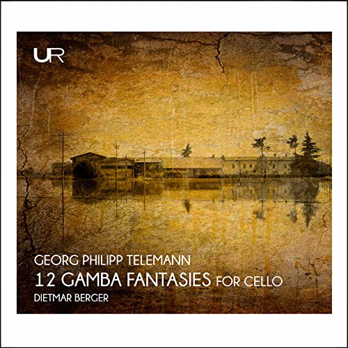 Telemann: 12 Gamba Fantasies (for Cello Solo) - CD