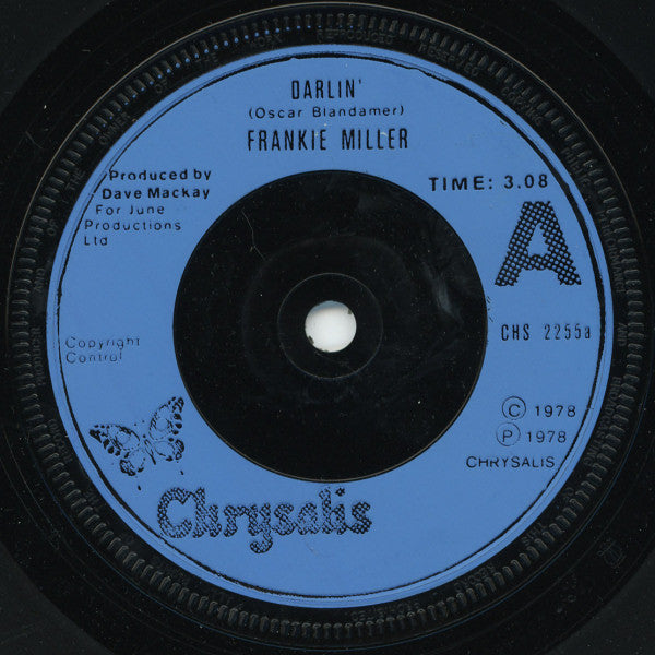 Frankie Miller - Darlin' - Used Vinyl Record 7"