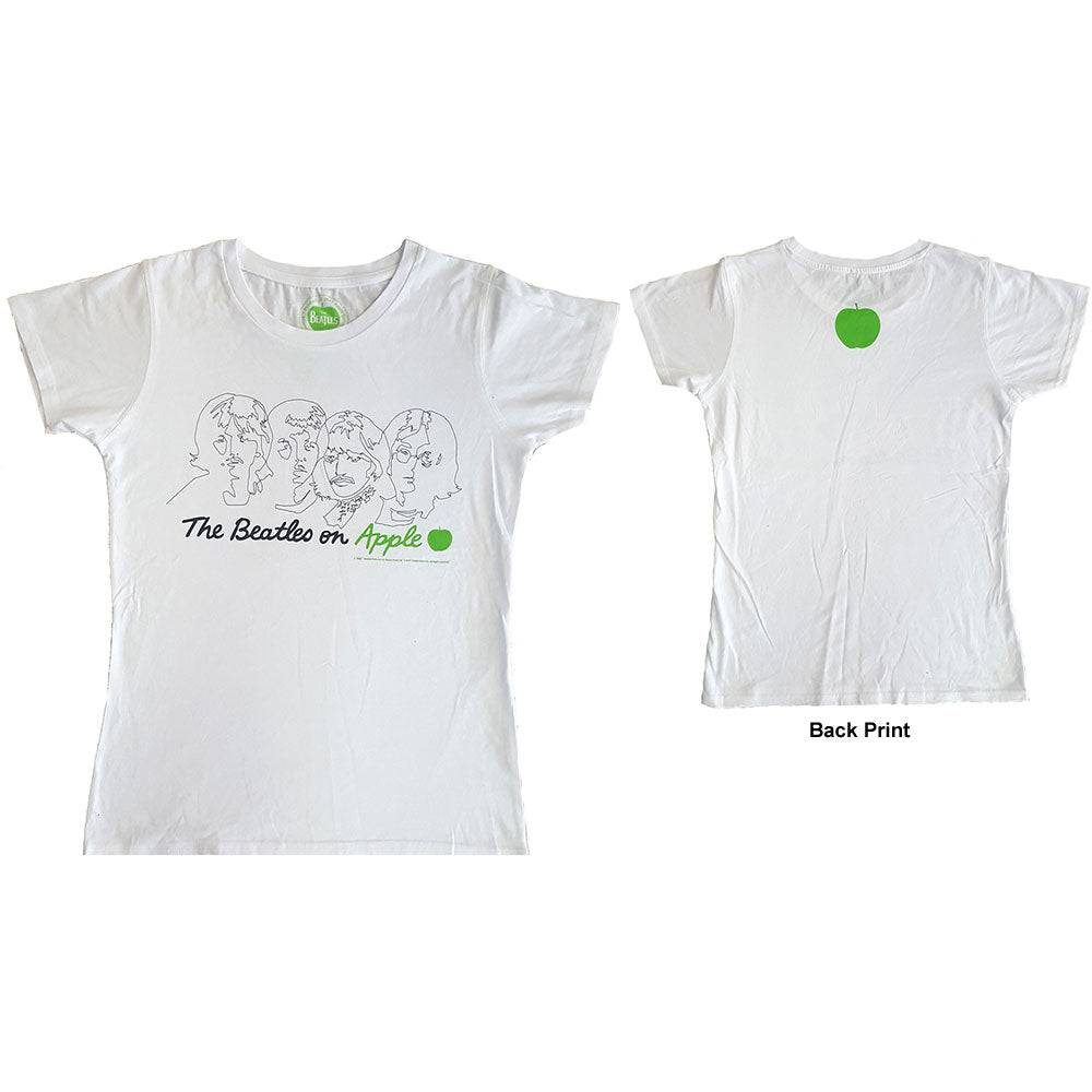 Beatles - tshirt - Ladies - Short Sleeves - Large
