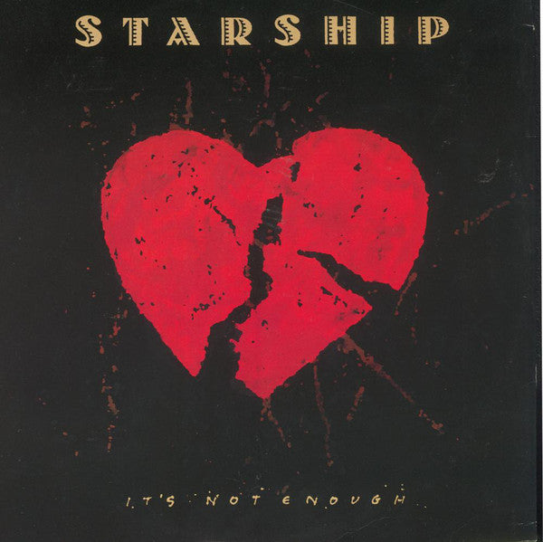 Starship - It's Not Enough - Used Vinyl Record 12"