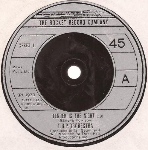 THP Orchestra - Tender Is The Night / Two Hot For Love - Used Vinyl R