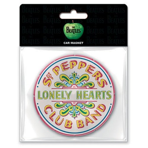 Beatles - Rubber Magnet: Sgt Pepper Drum - TV Memorabilia Fridge Magne