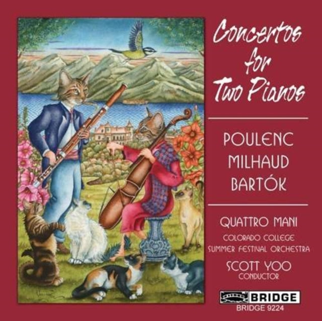 Concertos for Two Pianos (Quattro Mani) - CD