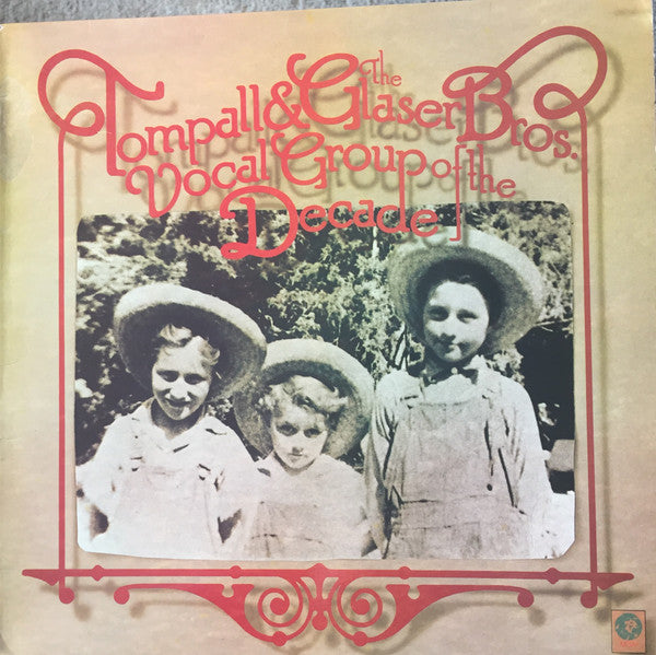 Tompall Glaser & The - Vocal Group Of The Decade - Used Vinyl Record