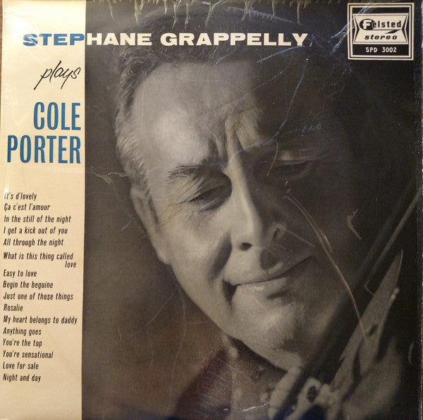 Stephane Grappelly E - Plays Cole Porter - Used Vinyl Record