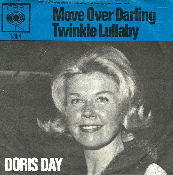 Doris Day - Move Over Darling / Twinkle Lullaby - Used Vinyl Record 7