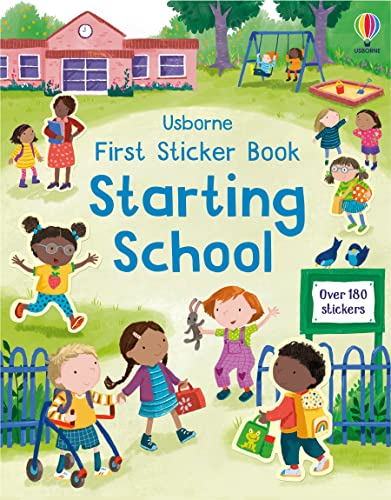 Holly Bathie - First Sticker Book Starting School - Paperback