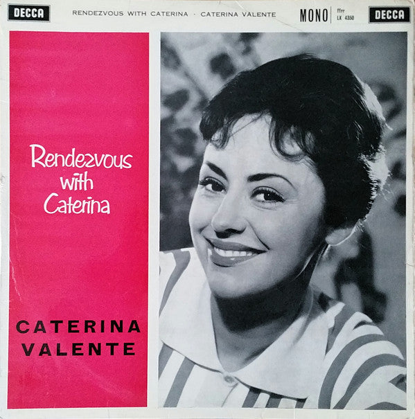 Caterina Valente - Rendezvous With Caterina - Used Vinyl Record