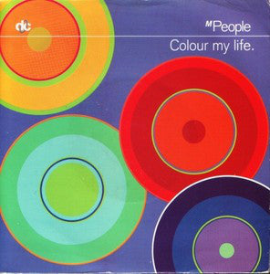 M People - Colour My Life - Used Vinyl Record 7"