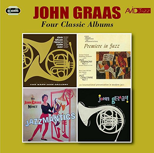 GRAAS - 4 CLASSIC ALBUMS (FRENCH HORN MUSIC / / JAZZMANTICS / PREMIE