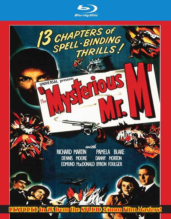 FEATURE FILM - MYSTERIOUS MR. M: 2K RESTORED EDITION - New BLU