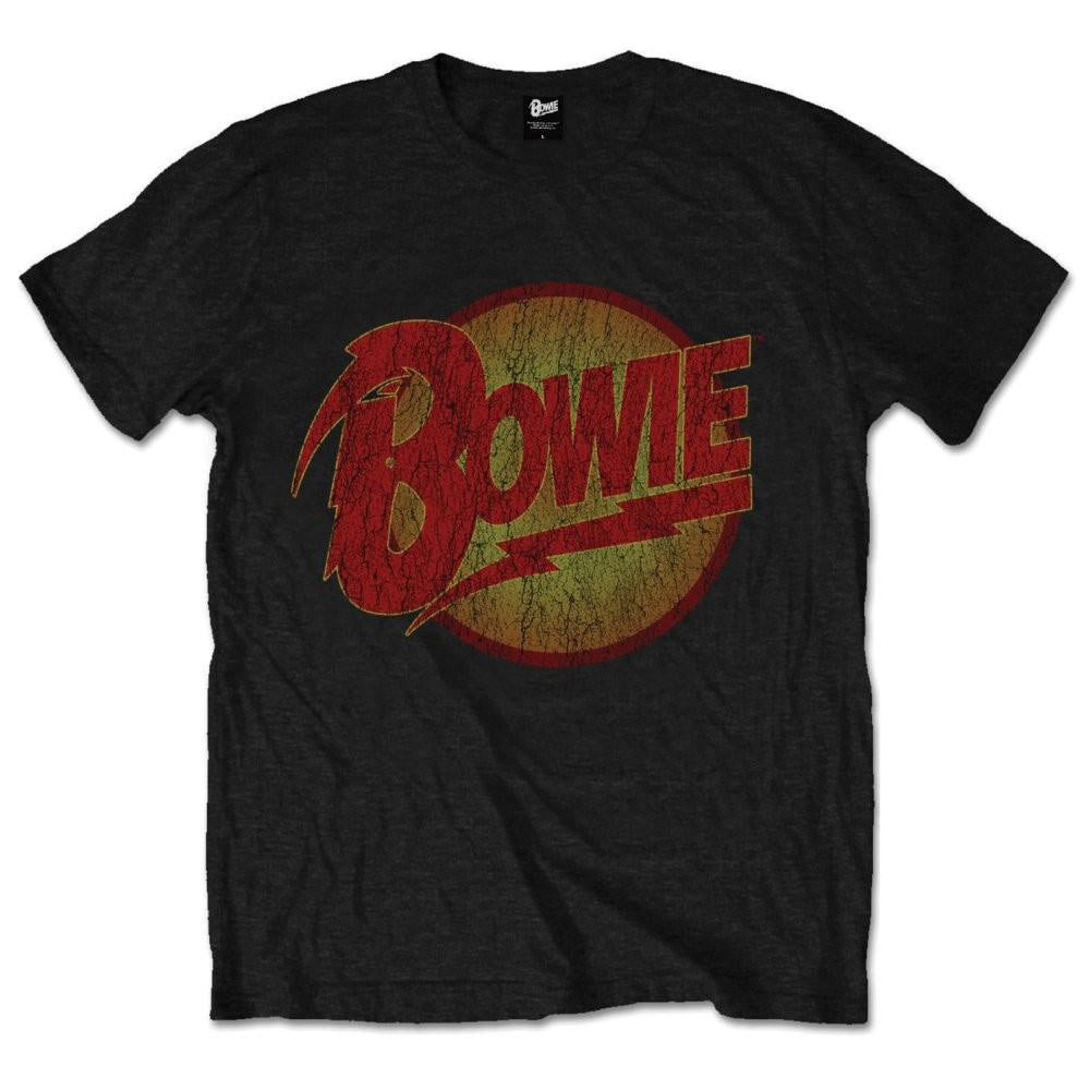 David Bowie - tshirt - Unisex - Short Sleeves - Large