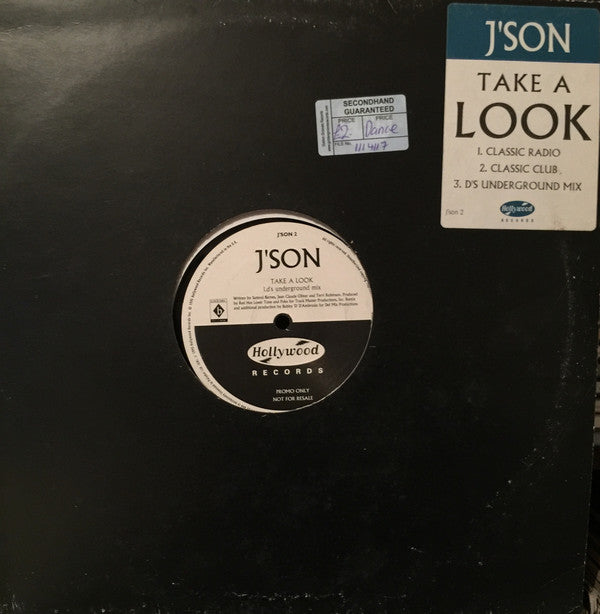 J'Son - Take A Look - Used Vinyl Record 12"