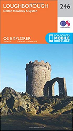 Ordnance Survey - Loughborough, Melton Mowbray and Syston : 246 - New