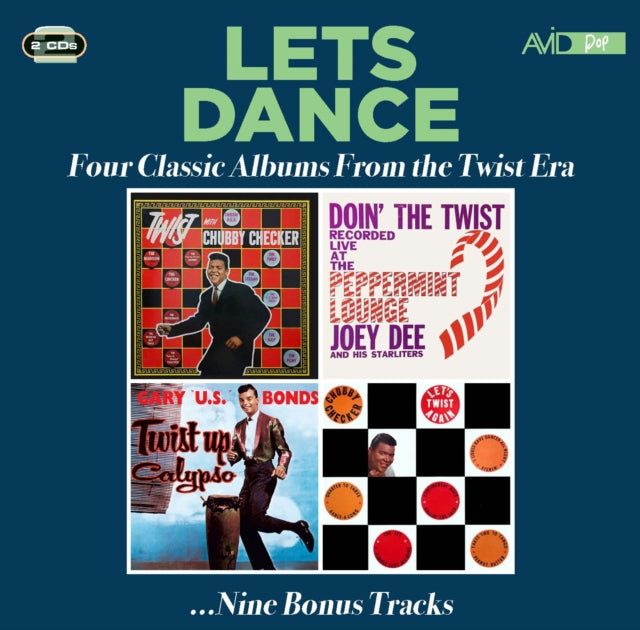 CHUBBY CHECKER / JOE - Lets Dance - Four Classic Albums From The Twist