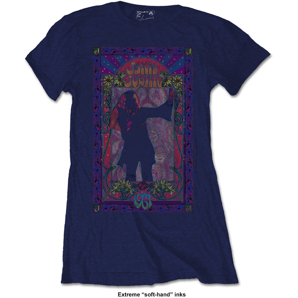 Janis Joplin - tshirt - Ladies - Short Sleeves - X-Large