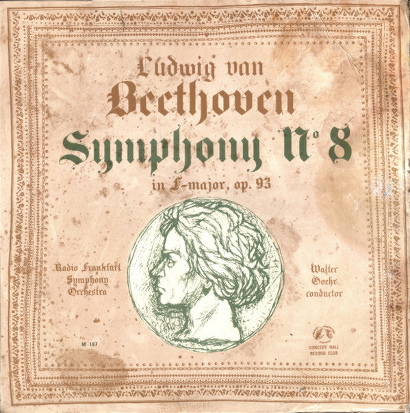Ludwig van Beethoven - Symphony Nº 8 In F-Major, Op. 93 - Used Vinyl