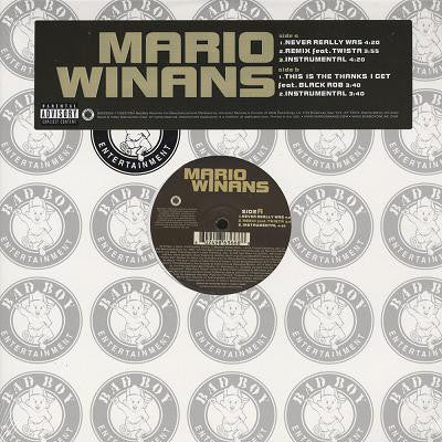 Mario Winans - Never Really Was / This Is The Thanks I Get - Used Vi