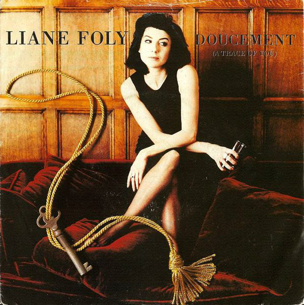 Liane Foly - Doucement (A Trace Of You) - Used Vinyl Record 7"