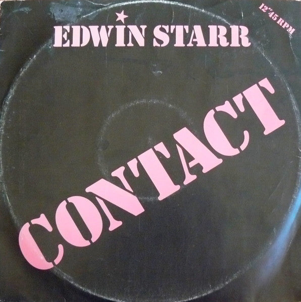 Edwin Starr - Contact - Used Vinyl Record 12"