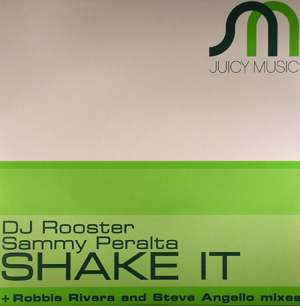 DJ Rooster & Sammy P - Shake It - Used Vinyl Record 12"
