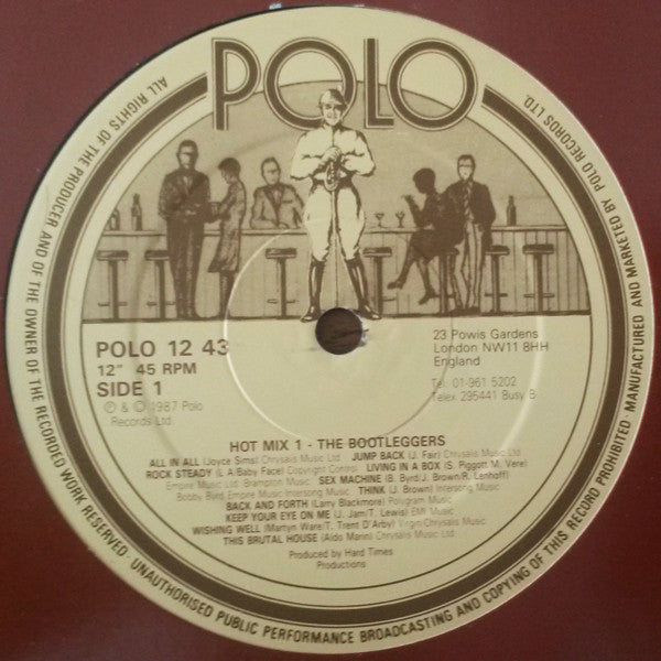 Bootleggers - Hot Mix 1 - Used Vinyl Record 12"